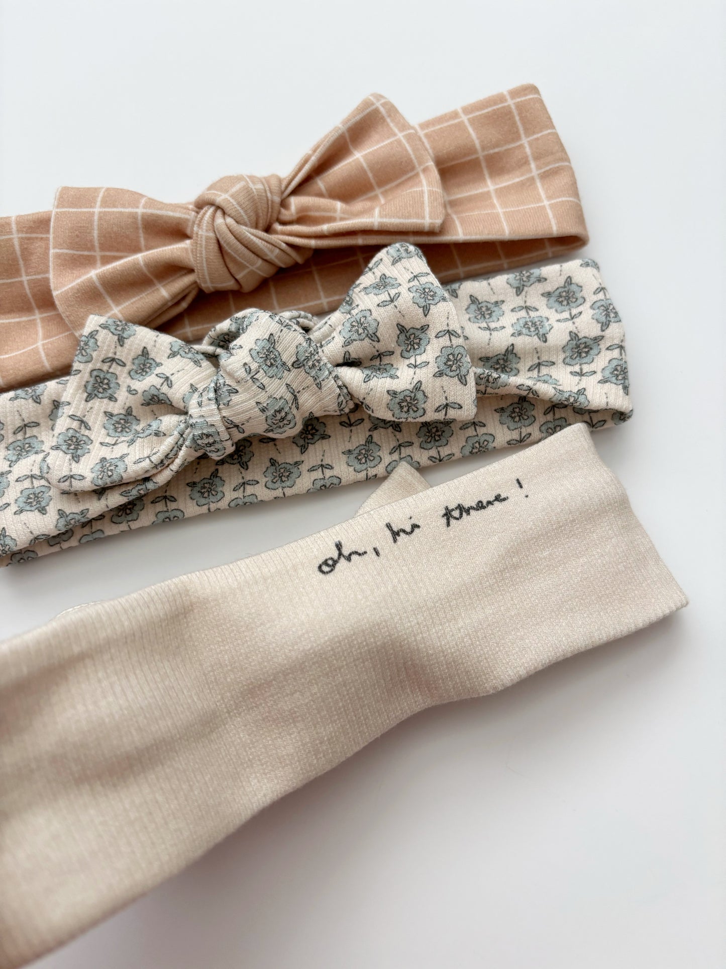 Oh hi there! Topknot headband