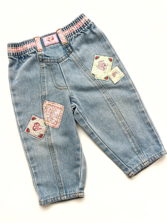 Vintage St Michael’s Jeans Age 12 Months 1990’s