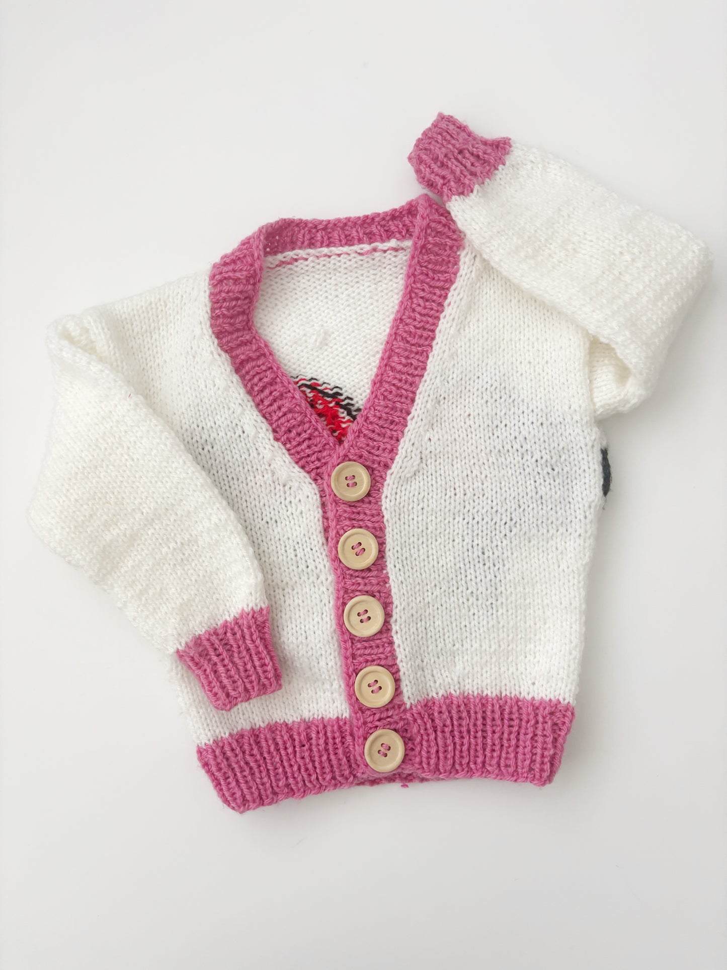 Mini Mouse Handknit Cardigan 2-3 Years