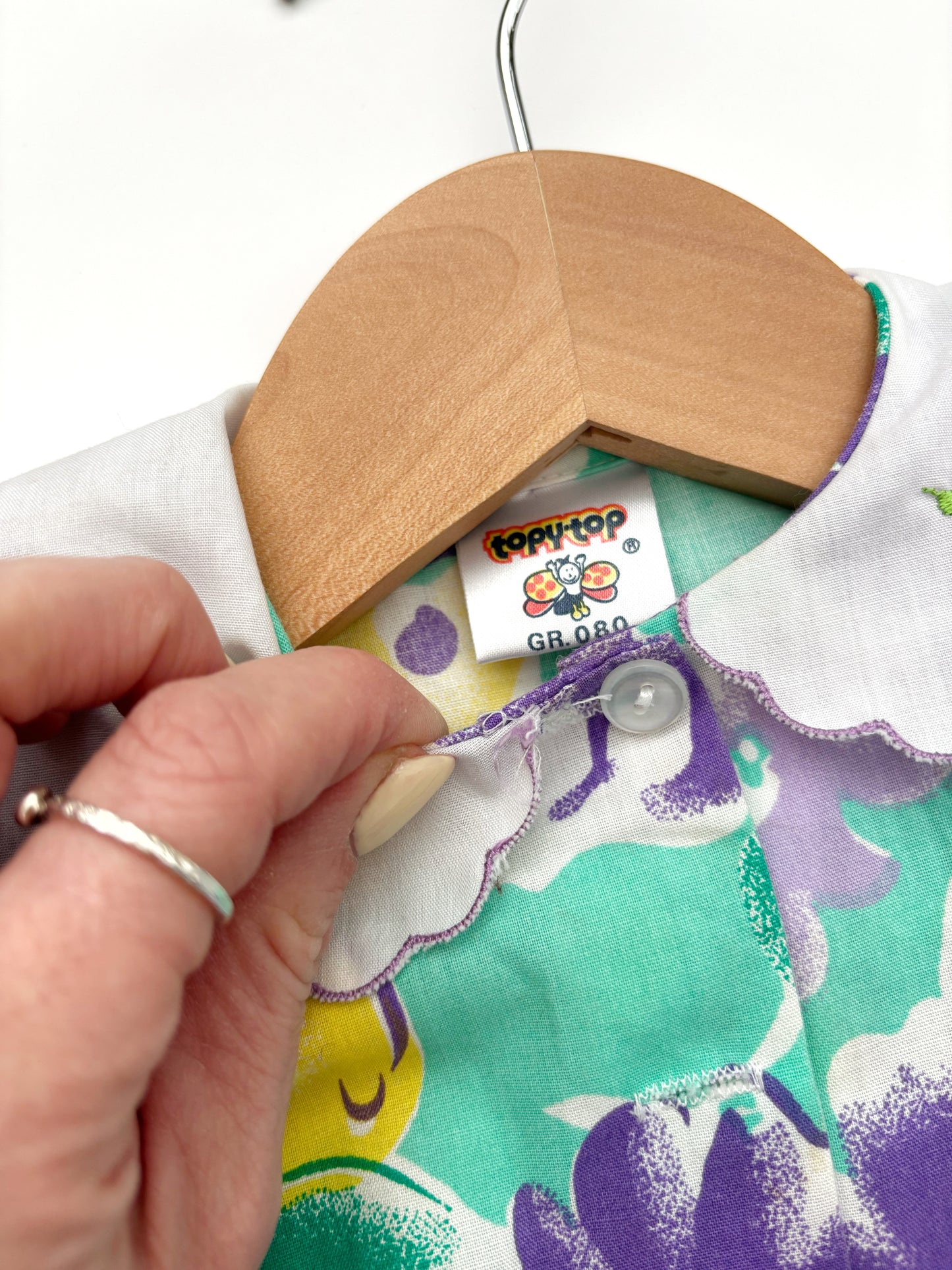 Floral Vintage Baby Romper Age 12-18 Months