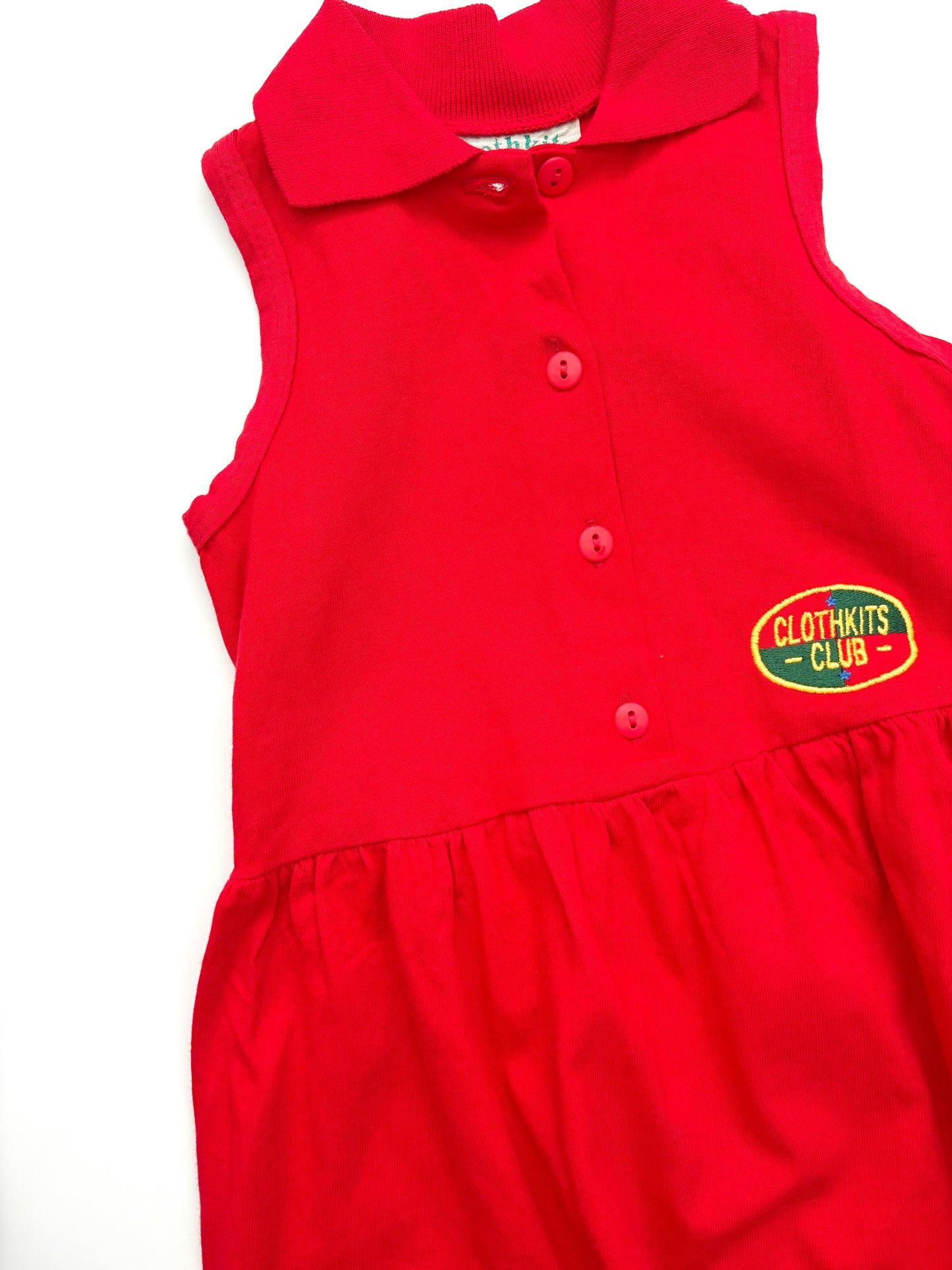 Vintage Red Clothkits dress Age 4 Years