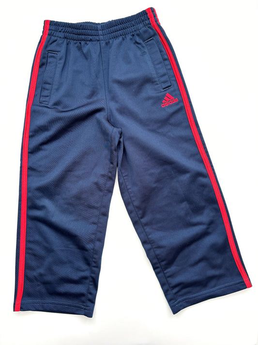 Retro Navy & Red Adidas Pants Age 4