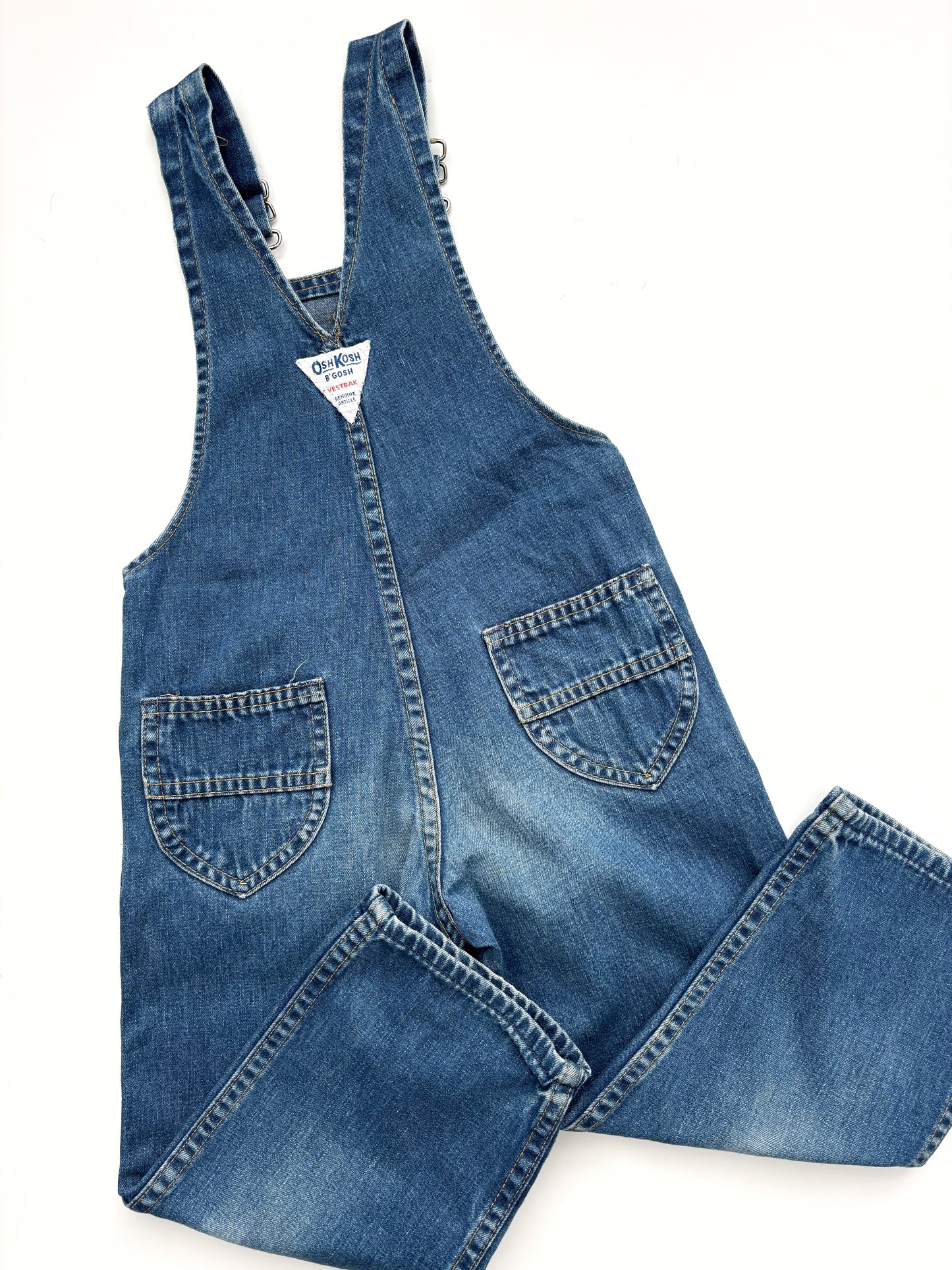 Vintage Oshkosh Denim Dungarees Age 3 Years