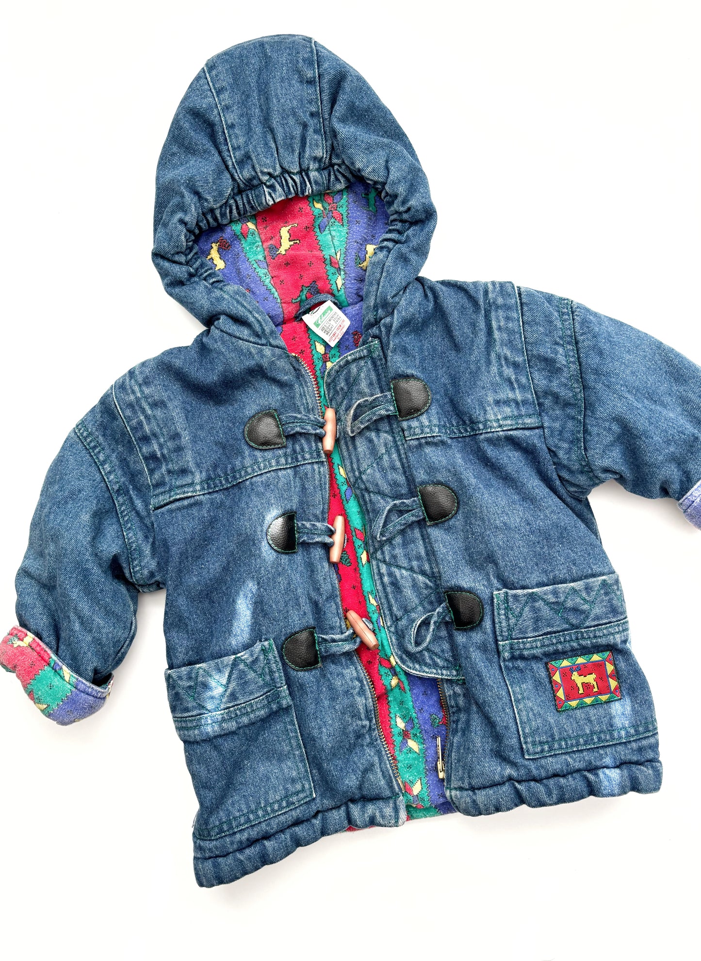 Vintage Denim Coat Age 6-12 Months