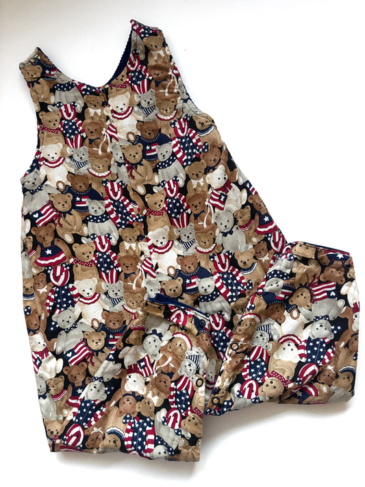 Vintage 1996 Heartland Bears Jumpsuit Age 2-3 Years