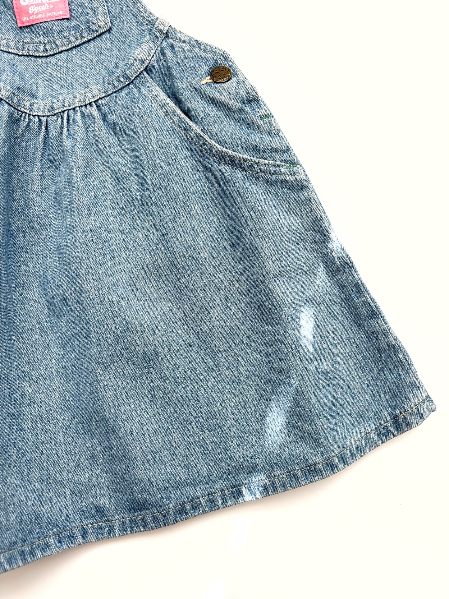 Oshkosh Denim Pinafore Dress Age 4 Years