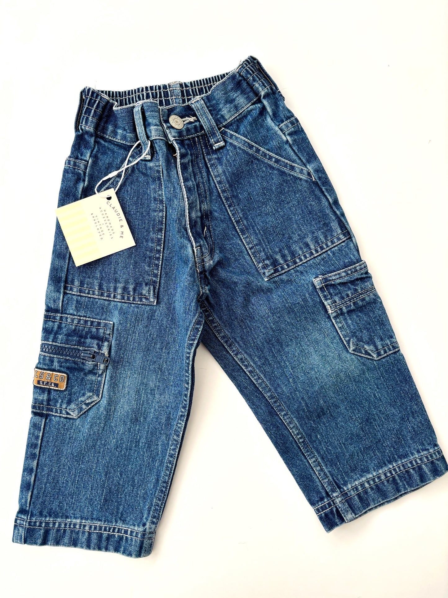 2003 Vintage Wide Leg Levi’s Jeans Age 2